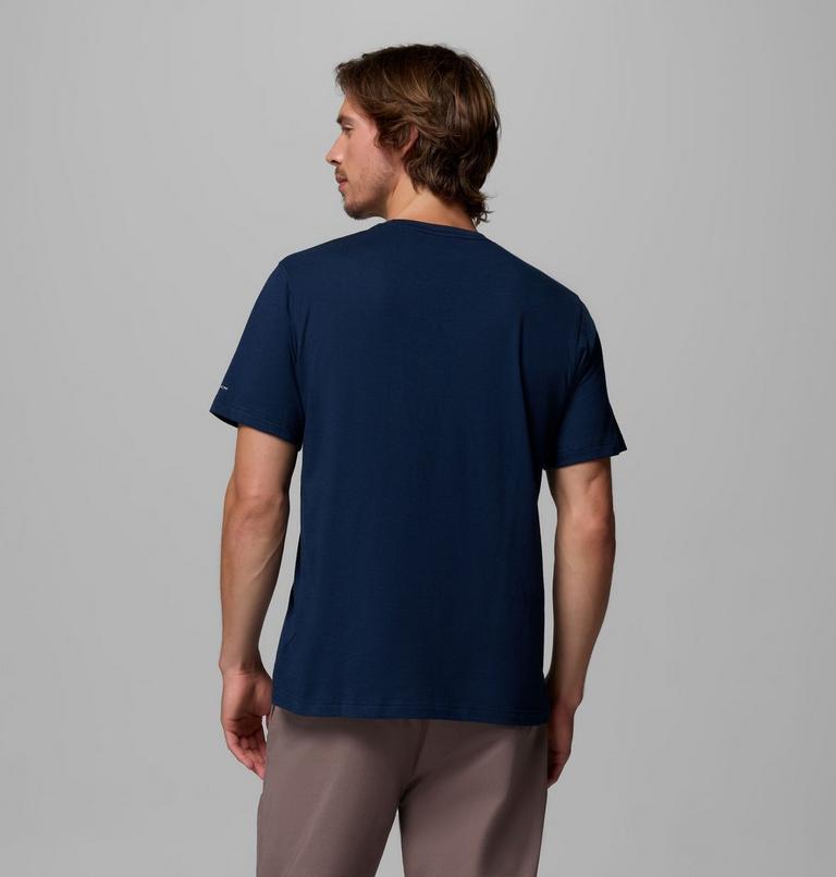 Thistletown Hills Short Sleeve, Color: Collegiate Navy Heather, image 3