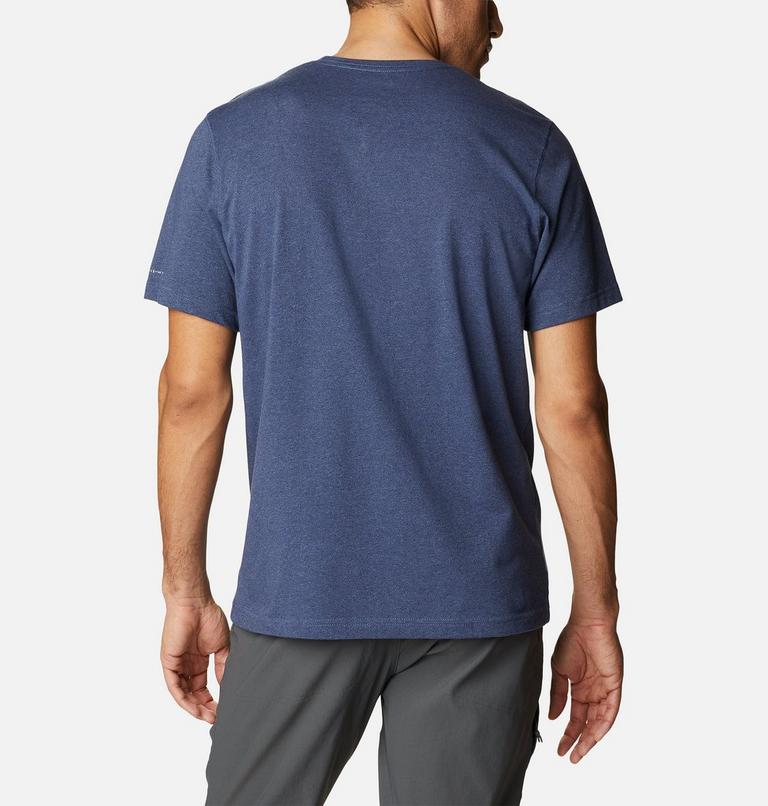 Men's Thistletown Hills Short Sleeve Shirt, Color: Dark Mountain Heather, image 2