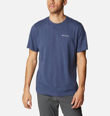 Men's Thistletown Hills Short Sleeve Shirt, Color: Dark Mountain Heather, image 15