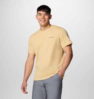 Men's Thistletown Hills Short Sleeve Shirt, Color: Sand Dune Heather, image 12