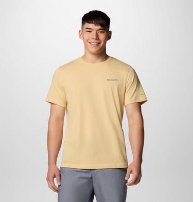 Men's Thistletown Hills Short Sleeve Shirt, Color: Sand Dune Heather, image 5