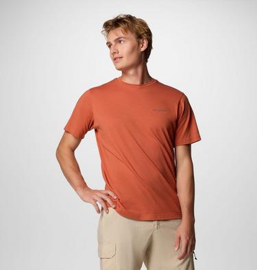 Men's Thistletown Hills Short Sleeve Shirt, Color: Tuscan Heather, image 7