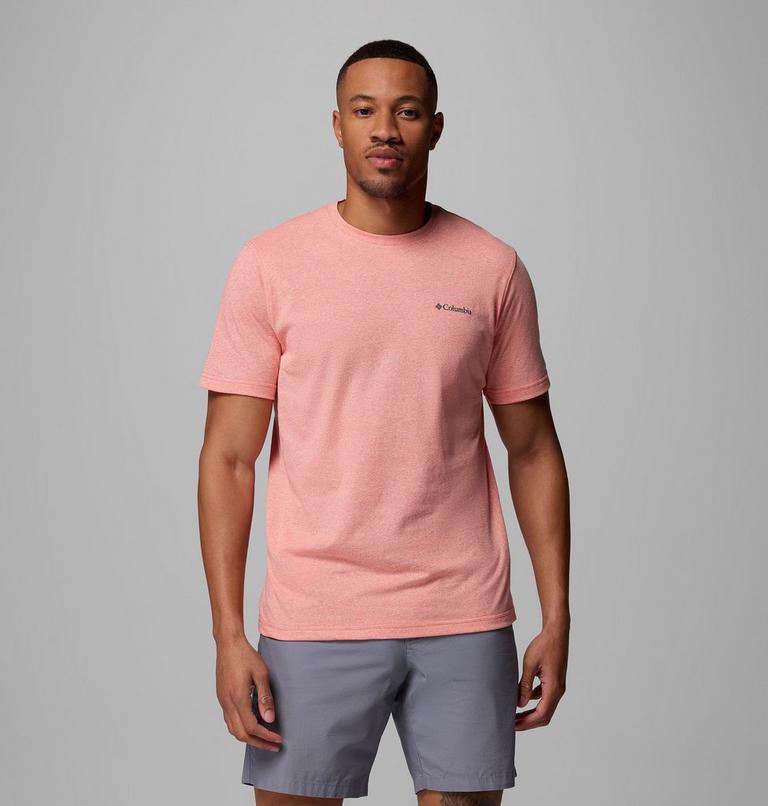 Thistletown Hills Short Sleeve, Color: Zing Heather, image 1