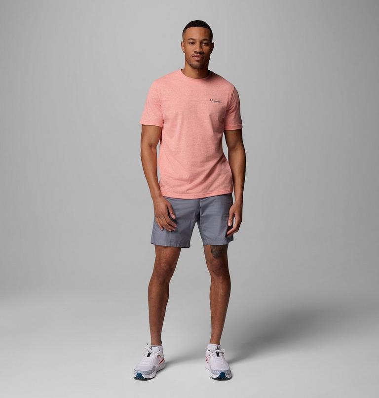 Thistletown Hills Short Sleeve, Color: Zing Heather, image 2