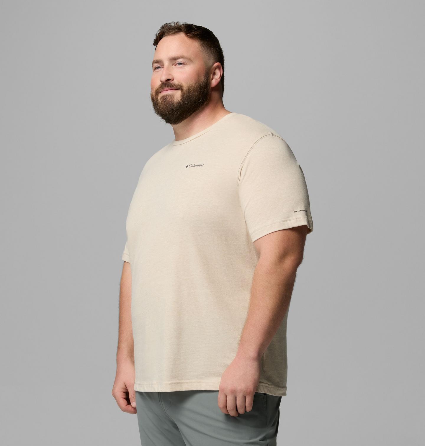 Мужская рубашка Columbia Thistletown Hills Short Sleeve Shirt - Big, цвет: Меланжевый, вариант 1 — фото 4