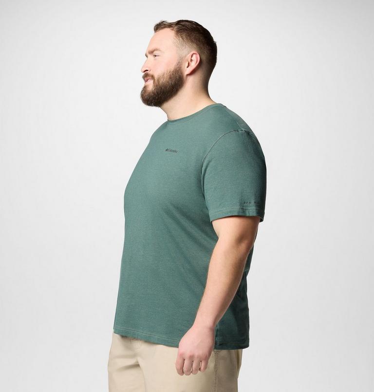 Men's Thistletown Hills T-Shirt - Extended Size, Color: Stone Green Heather, image 4