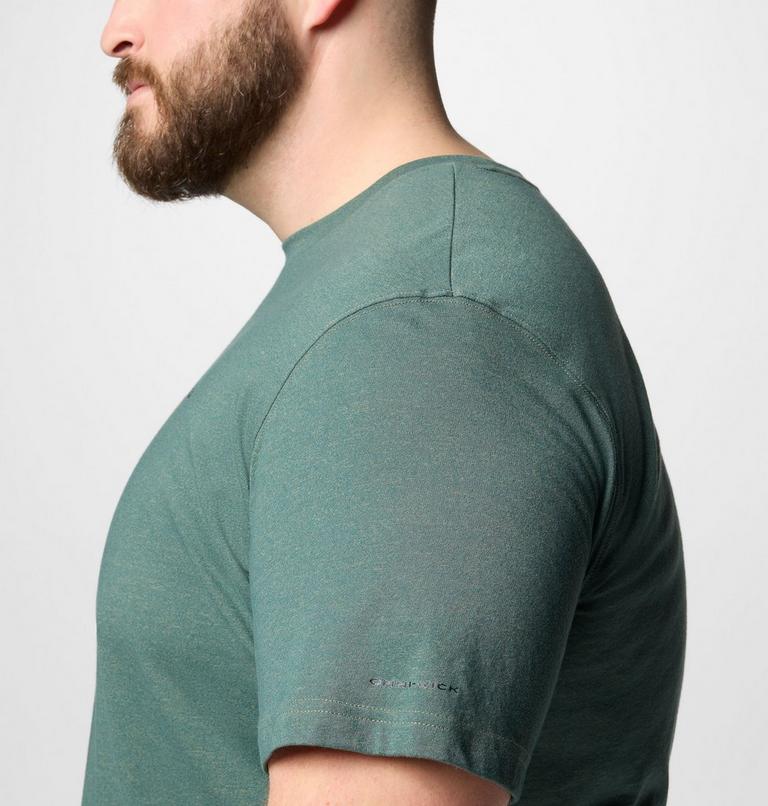 Men's Thistletown Hills T-Shirt - Extended Size, Color: Stone Green Heather, image 6