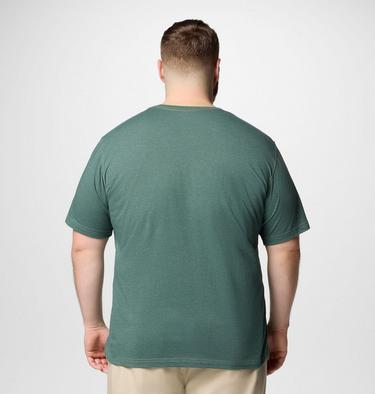 Men's Thistletown Hills T-Shirt - Extended Size, Color: Stone Green Heather, image 7