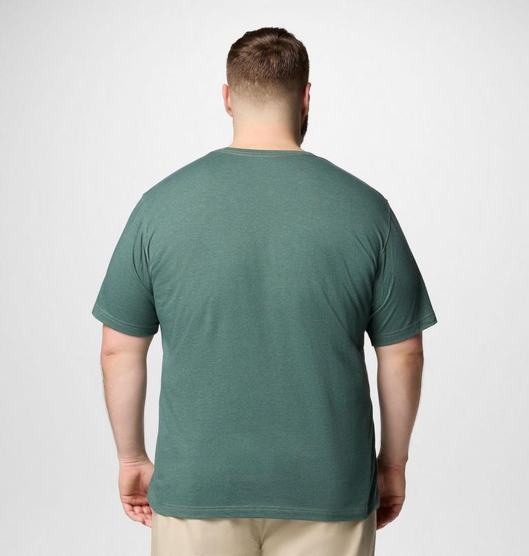 Men's Thistletown Hills T-Shirt - Extended Size, Color: Stone Green Heather, image 3