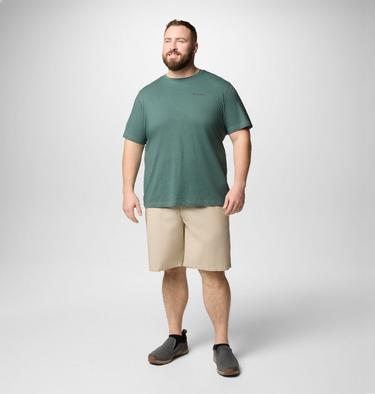 Thistletown Hills Short Sleeve, Color: Stone Green Heather, image 4