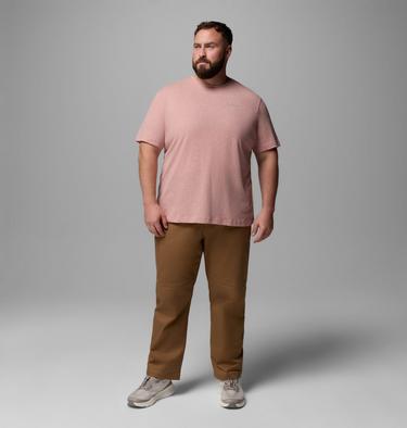 Thistletown Hills Short Sleeve, Color: Washed Red, Heather, image 4