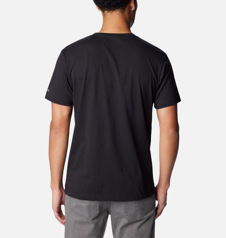 Thistletown Hills  Graphic Short Sleeve, Color: Black, Fractal Peaks, image 2