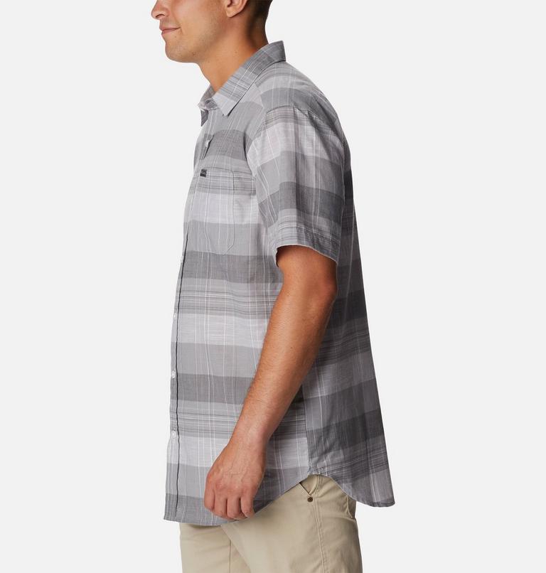 Rapid Rivers Novelty Short Sleeve, Color: Columbia Grey Scattered Stripe, image 3
