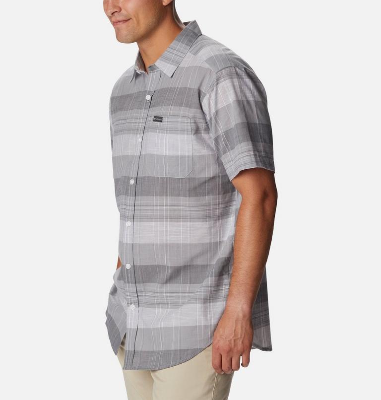 Rapid Rivers Novelty Short Sleeve, Color: Columbia Grey Scattered Stripe, image 5