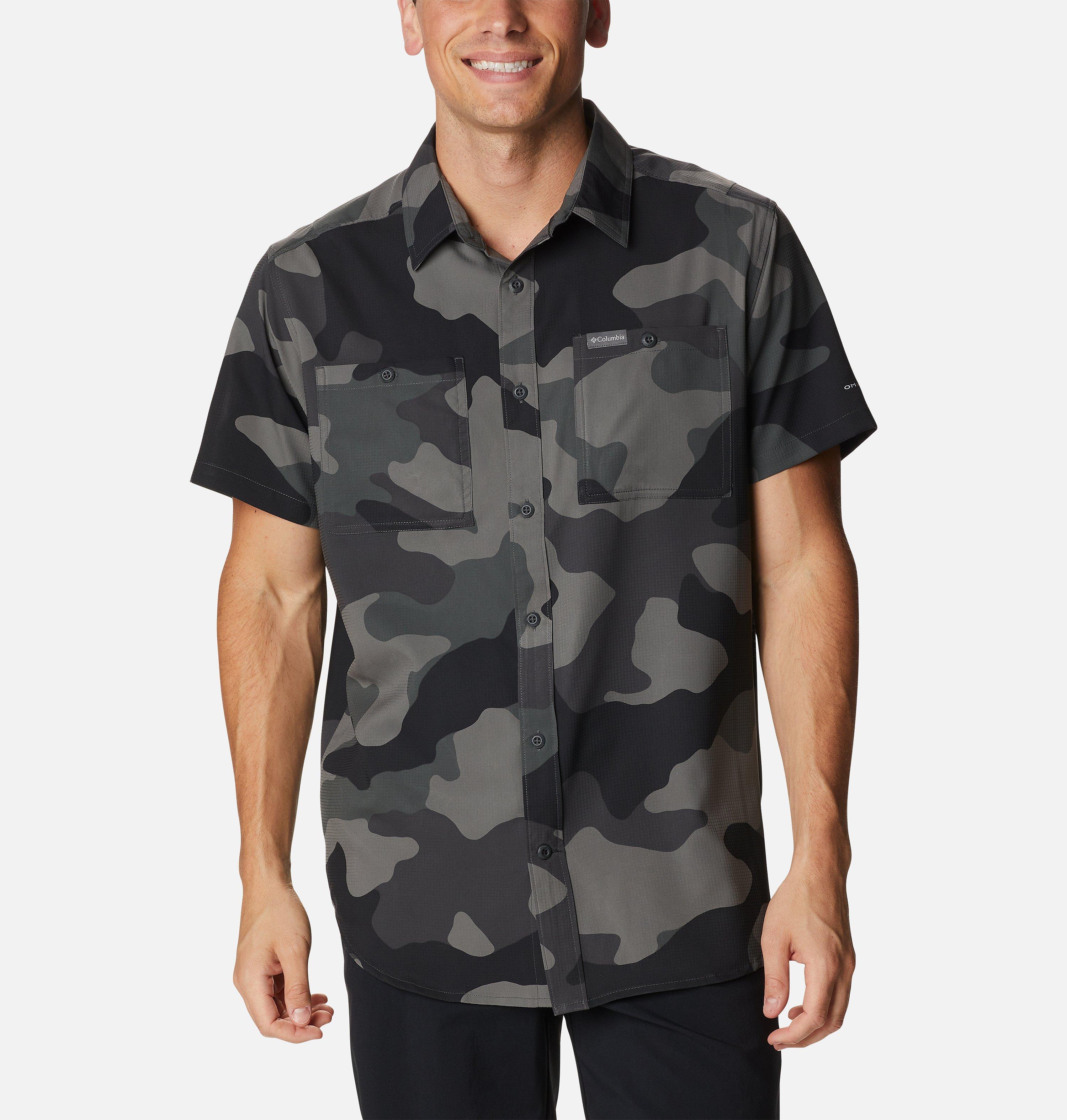 Men's Utilizer Printed Woven Short Sleeve Shirt | Columbia
