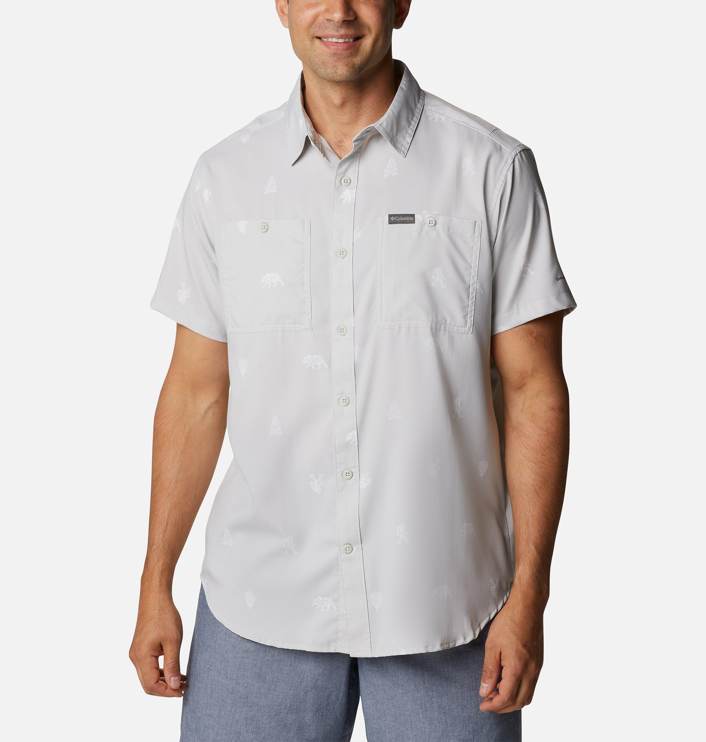 Men's Utilizer Printed Woven Short Sleeve Shirt 1