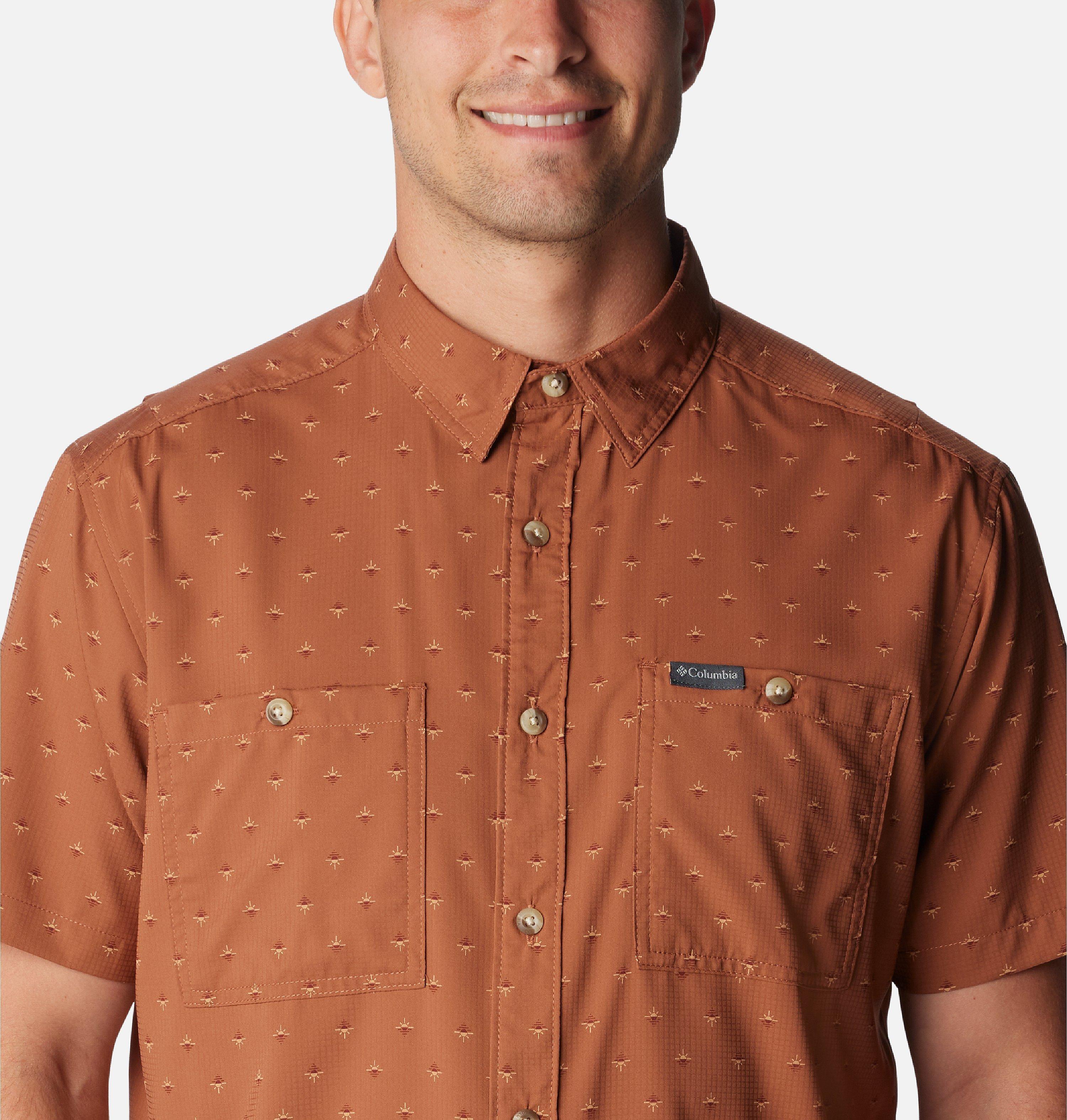 Men's Utilizer Printed Woven Short Sleeve Shirt 4