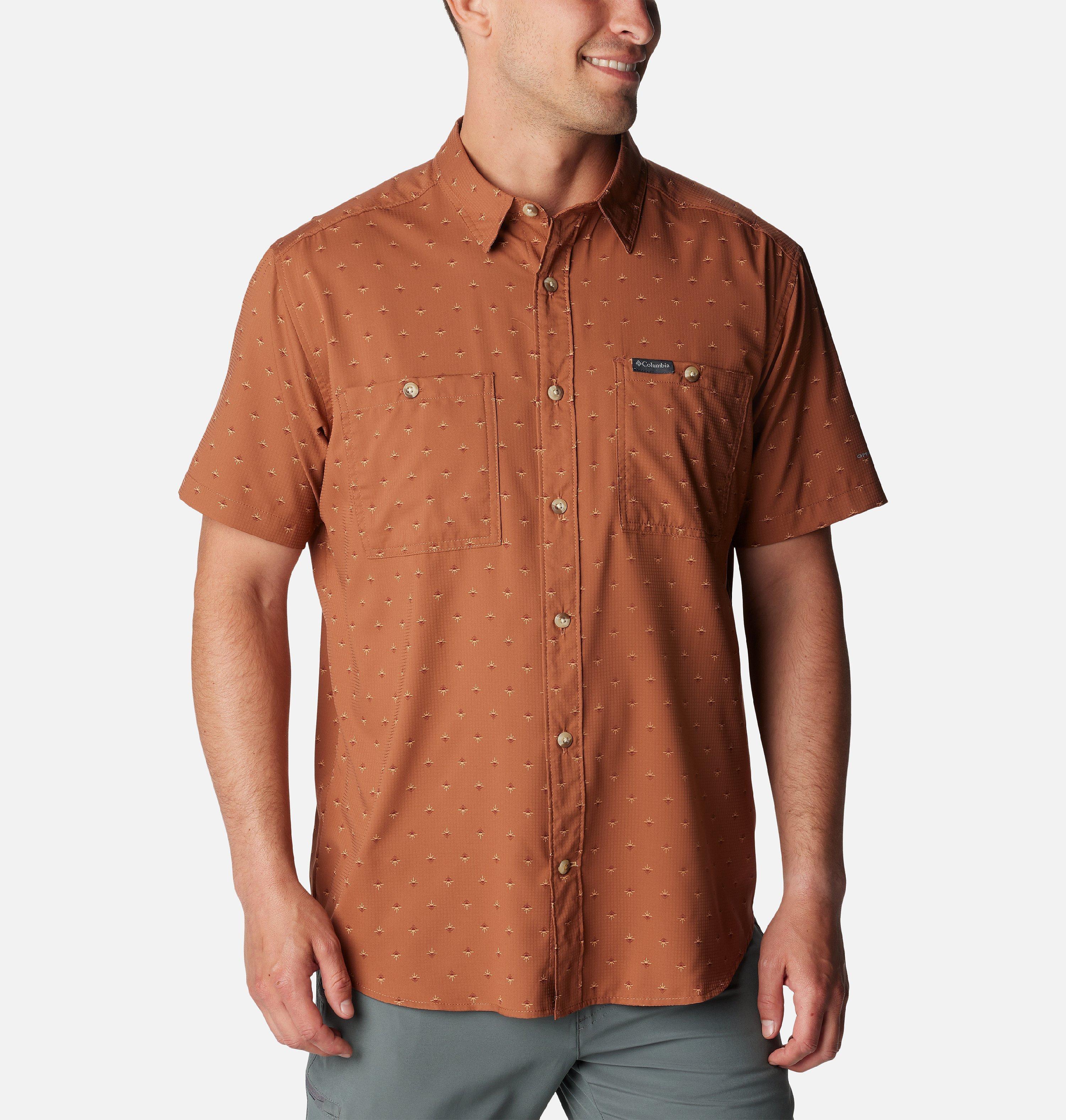 Men's Utilizer Printed Woven Short Sleeve Shirt 1