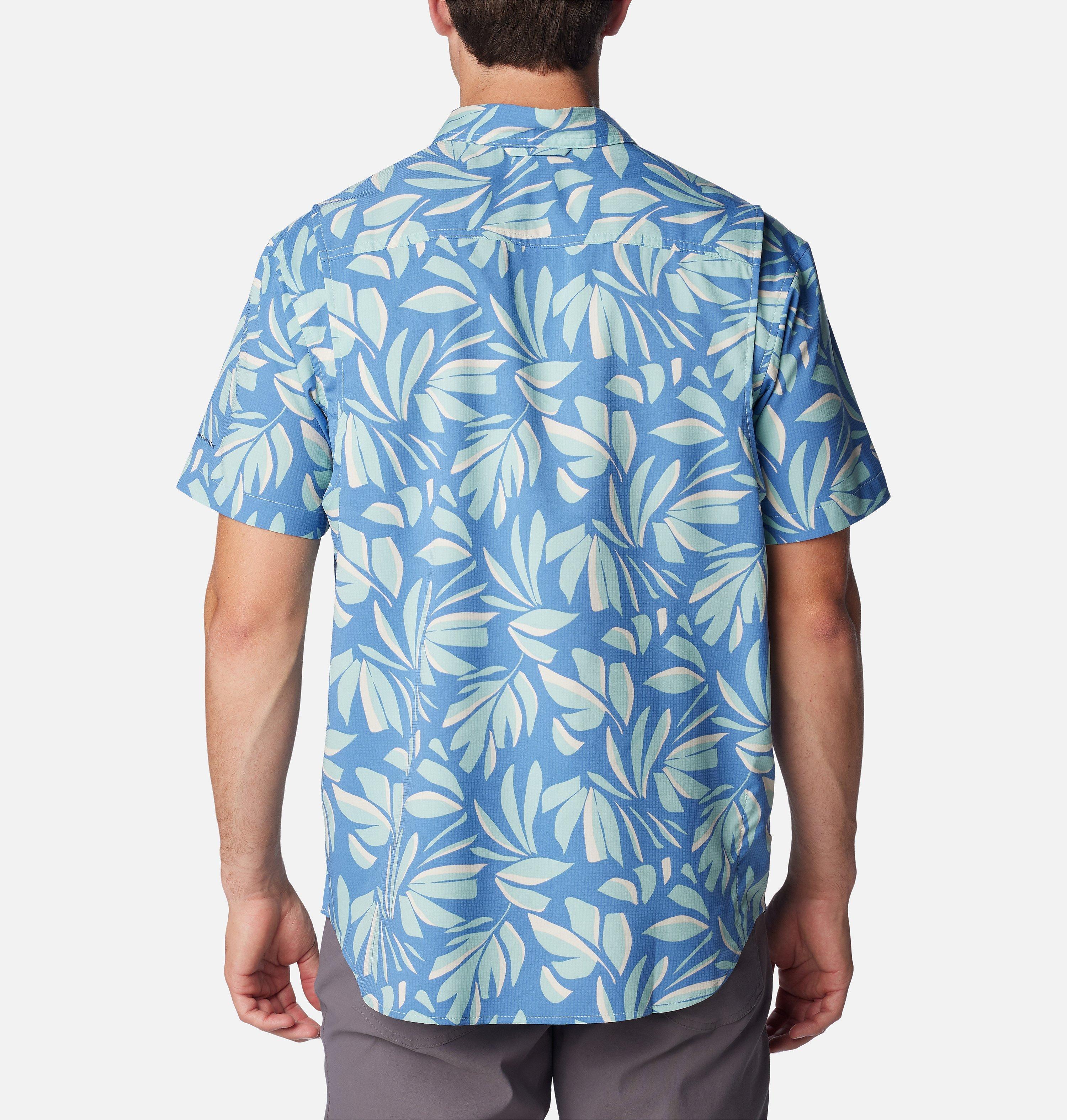Men's Utilizer Printed Woven Short Sleeve Shirt 2
