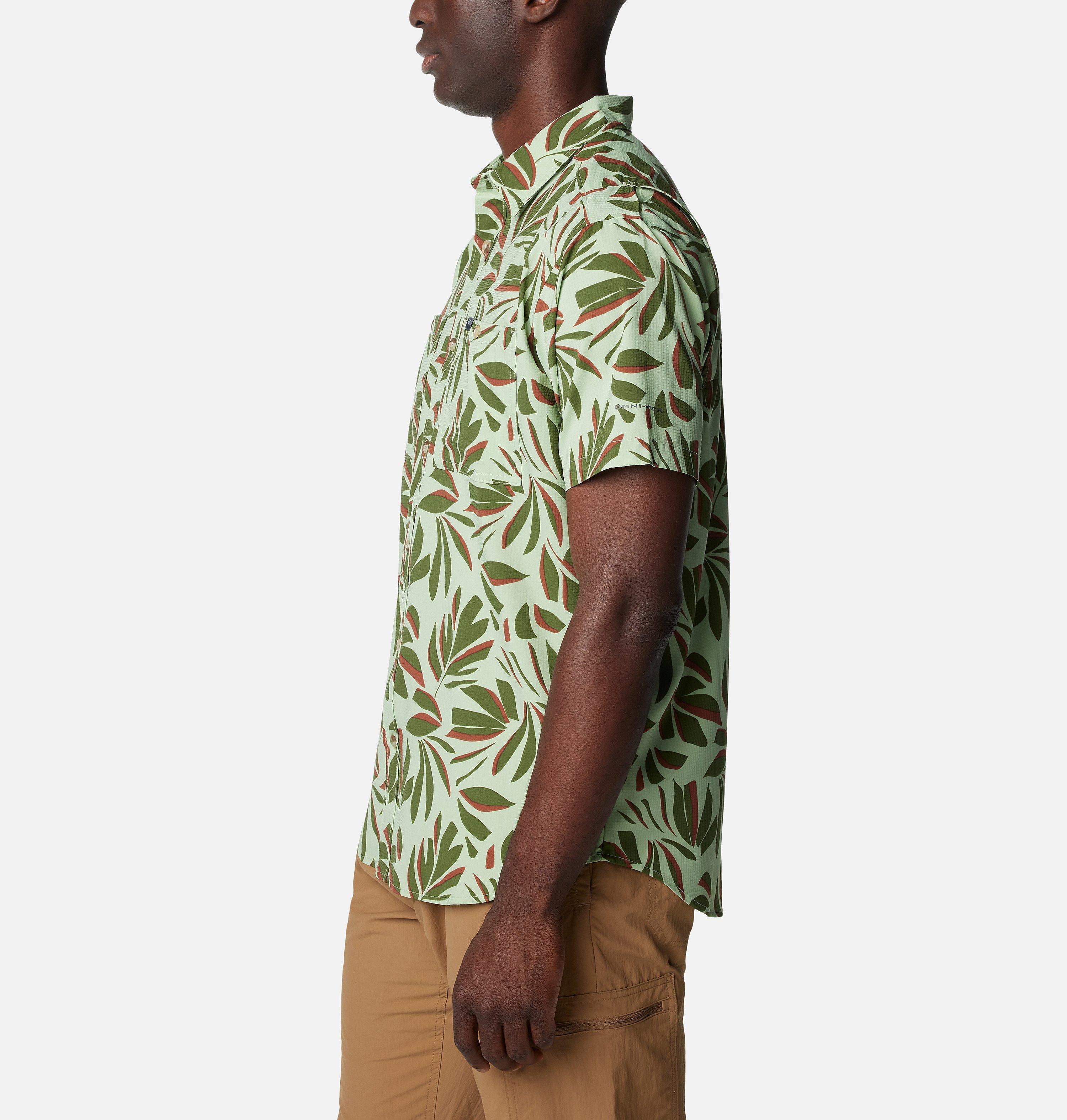 Men's Utilizer Printed Woven Short Sleeve Shirt 3