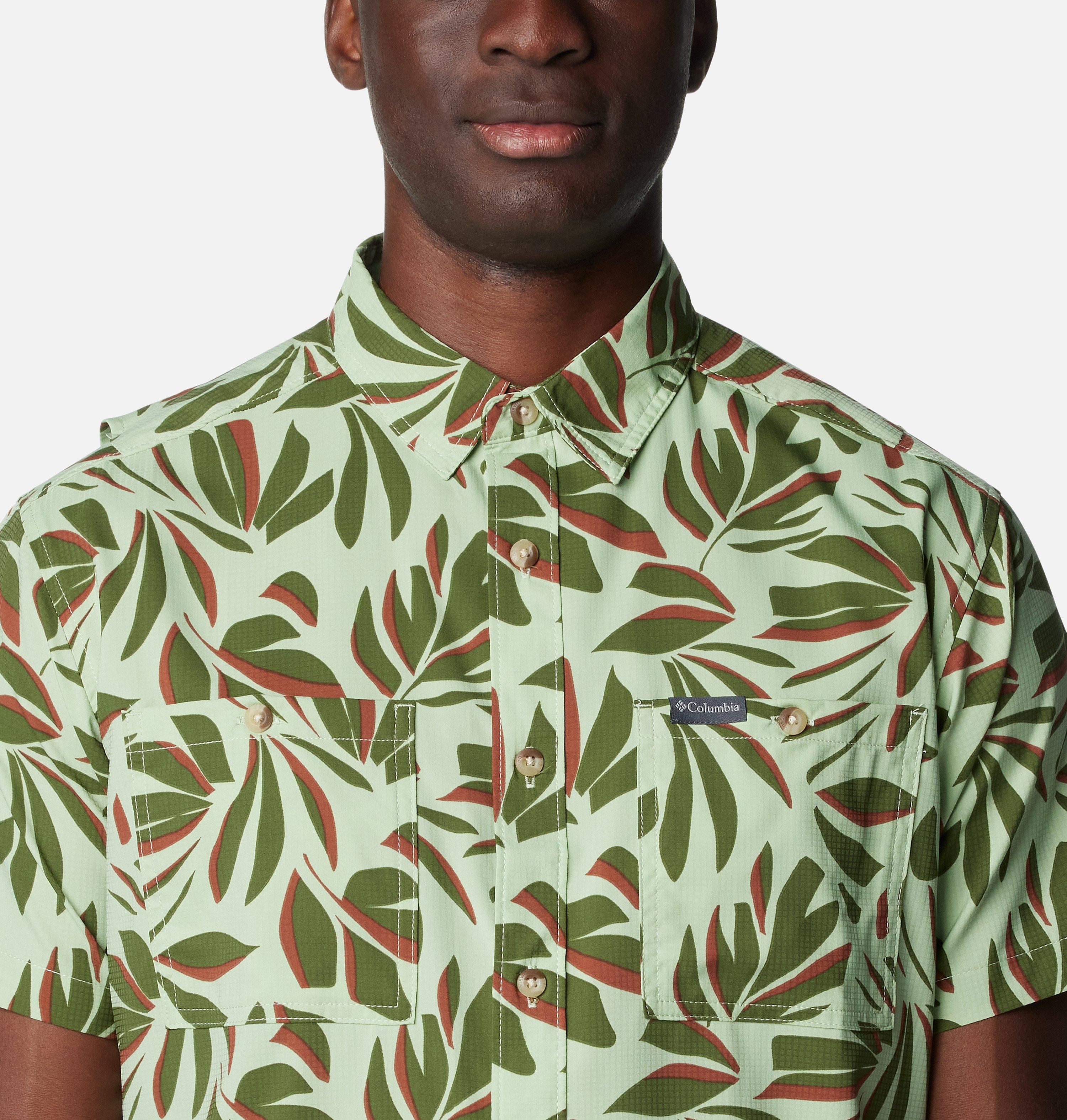 Men's Utilizer Printed Woven Short Sleeve Shirt 4