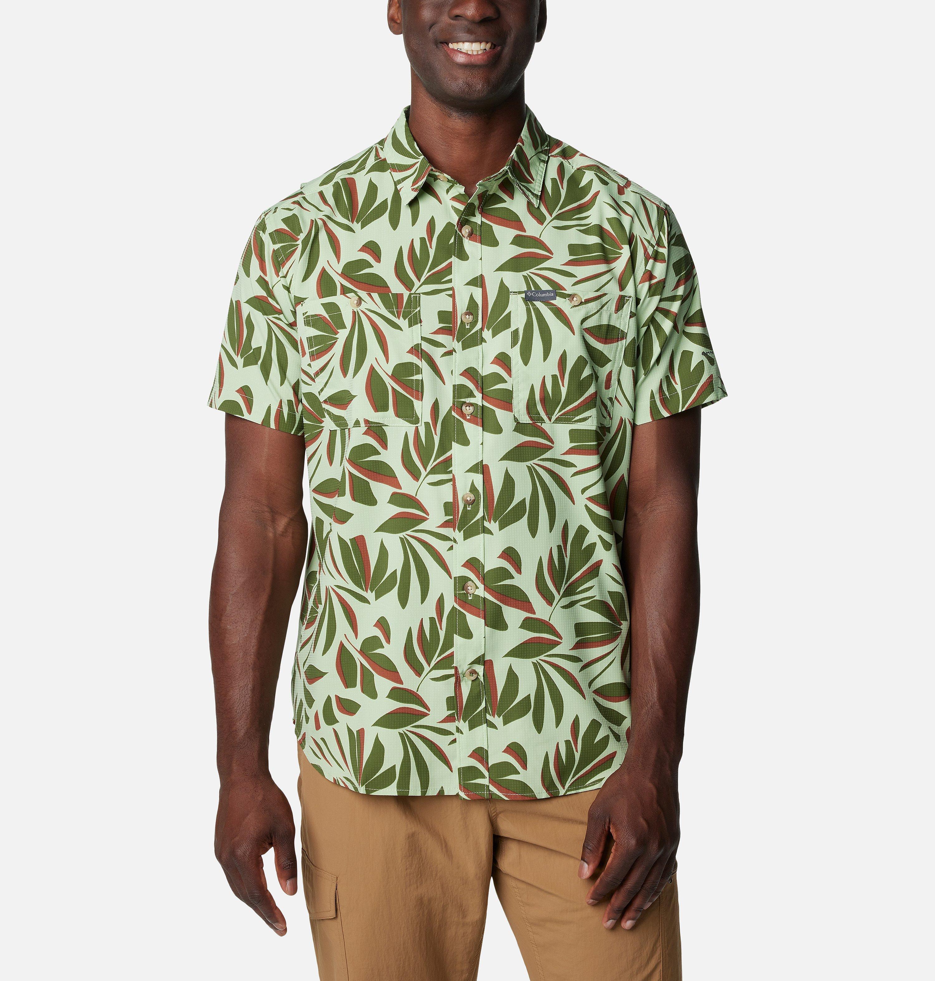Men's Utilizer Printed Woven Short Sleeve Shirt 1