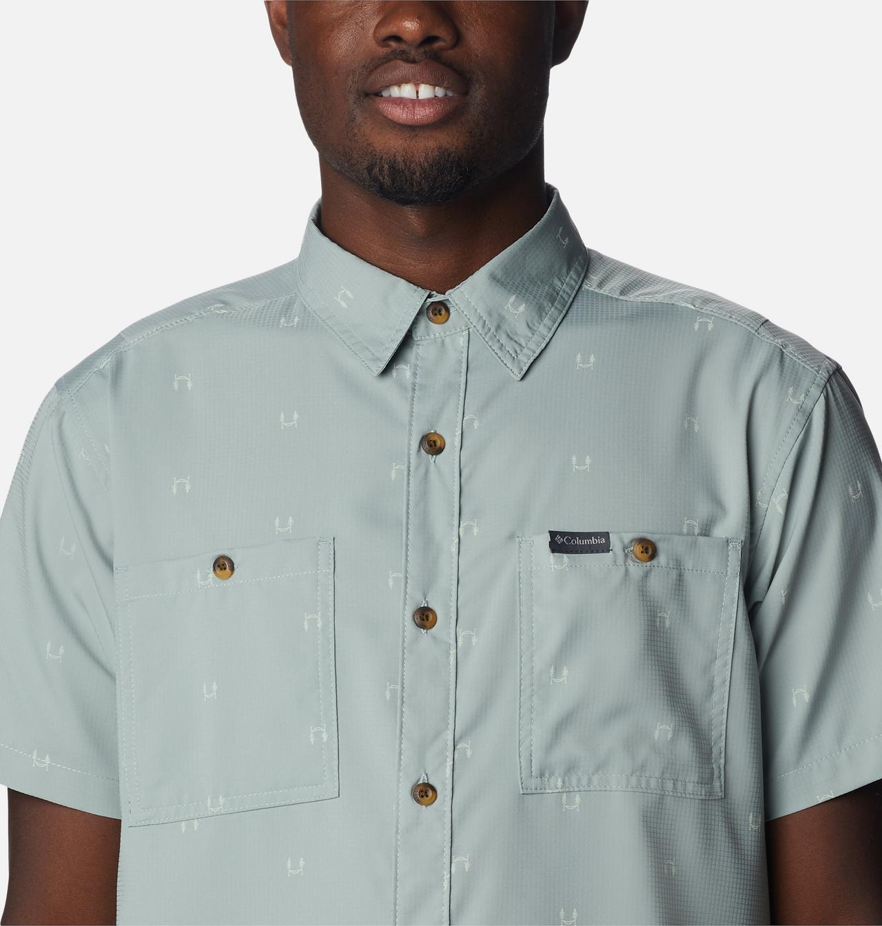 Men's Utilizer™ Printed Woven Short Sleeve Shirt 4
