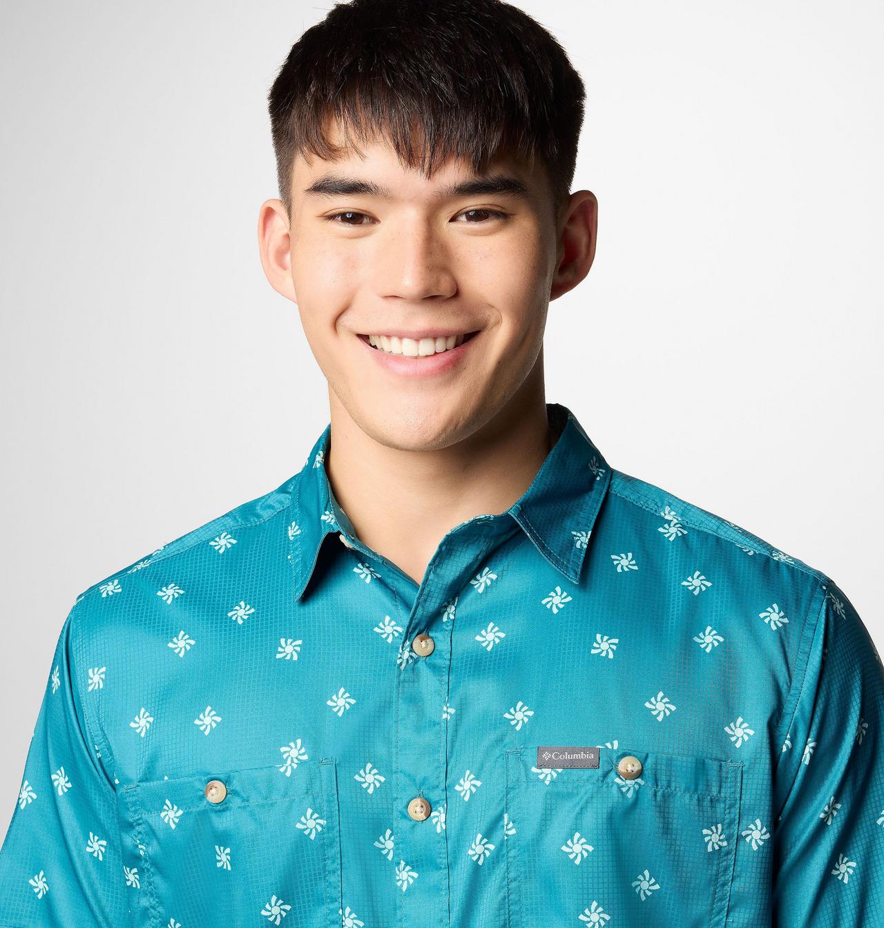 Men's Utilizer™ Printed Woven Short Sleeve Shirt 5