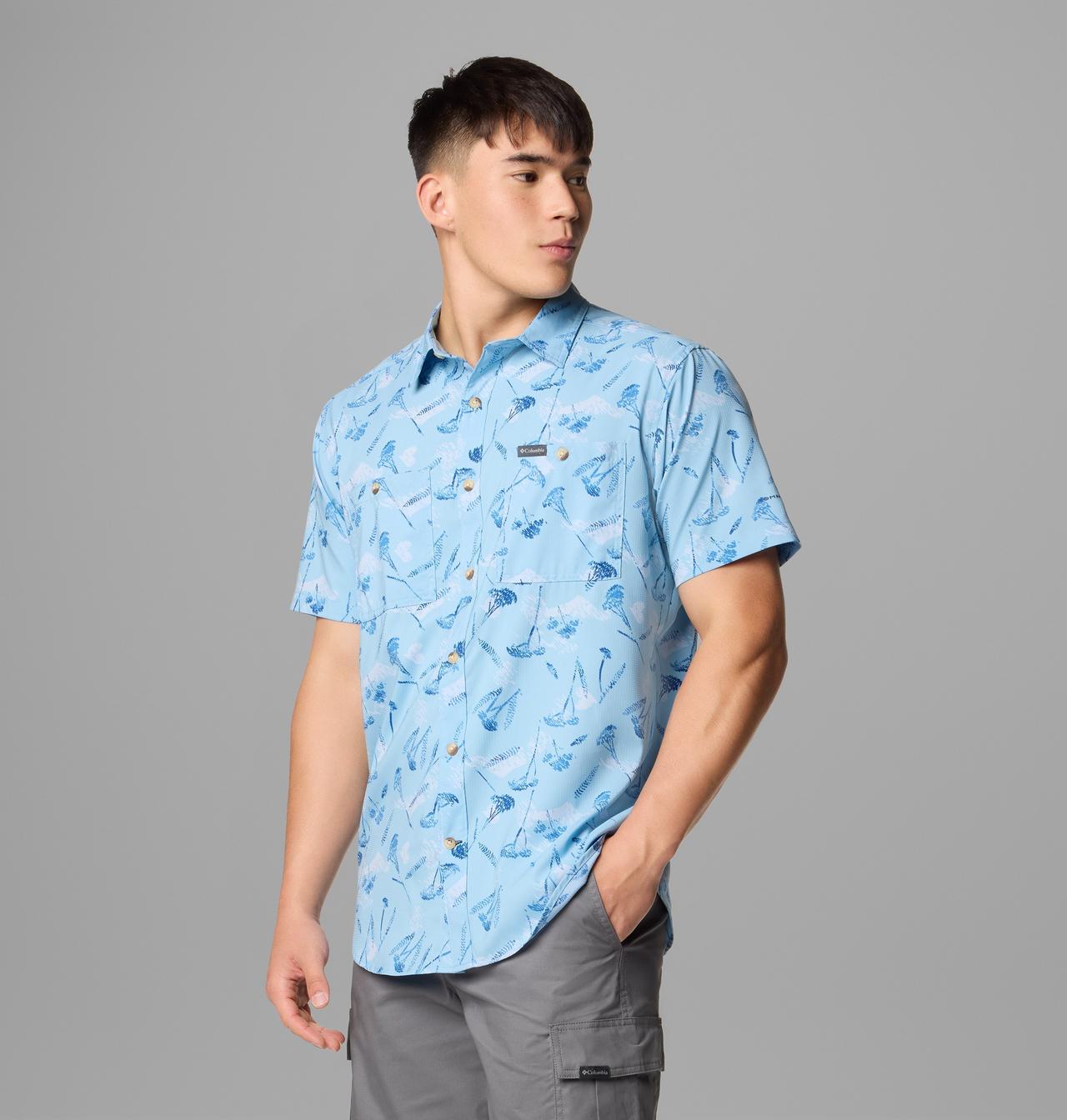 Men's Utilizer™ Printed Woven Short Sleeve Shirt 4