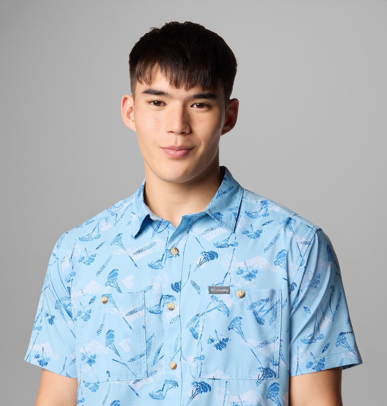 Men's Utilizer™ Printed Woven Short Sleeve Shirt 5