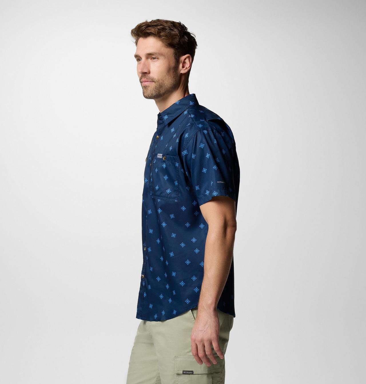 Men's Utilizer™ Printed Woven Short Sleeve Shirt 4
