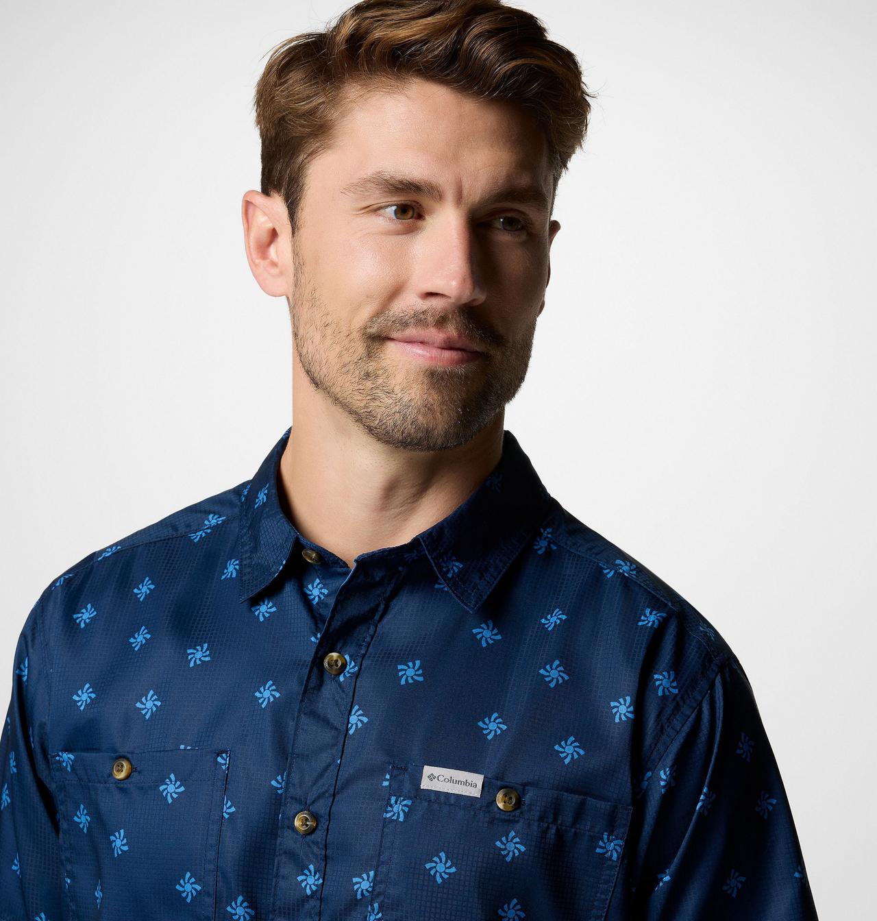 Men's Utilizer™ Printed Woven Short Sleeve Shirt 5