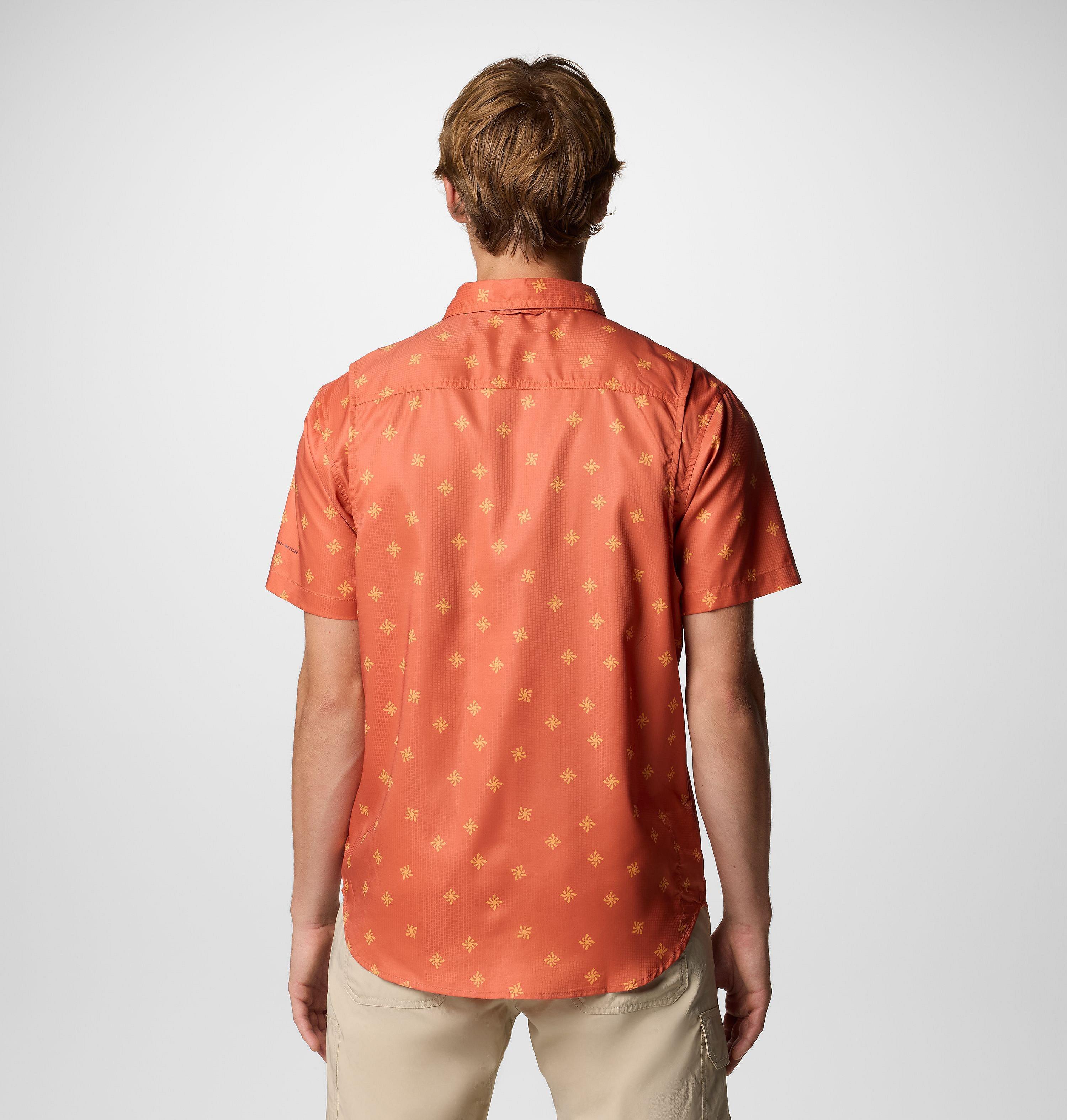 Men's Utilizer Printed Woven Short Sleeve Shirt 3