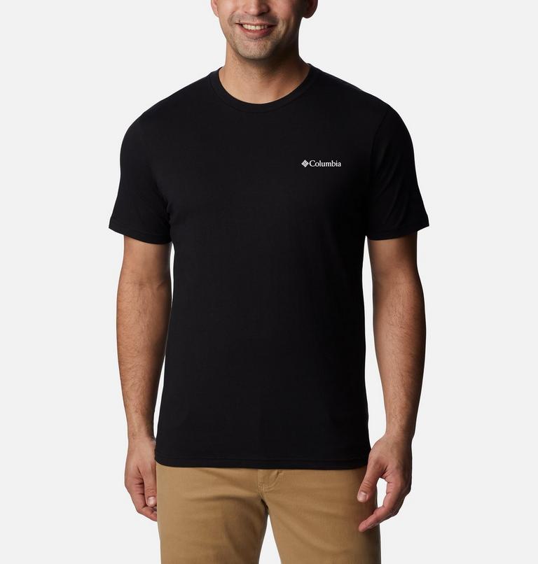 CSC Seasonal Logo Tee, Color: Black, Timberline Trails Graphic, image 1