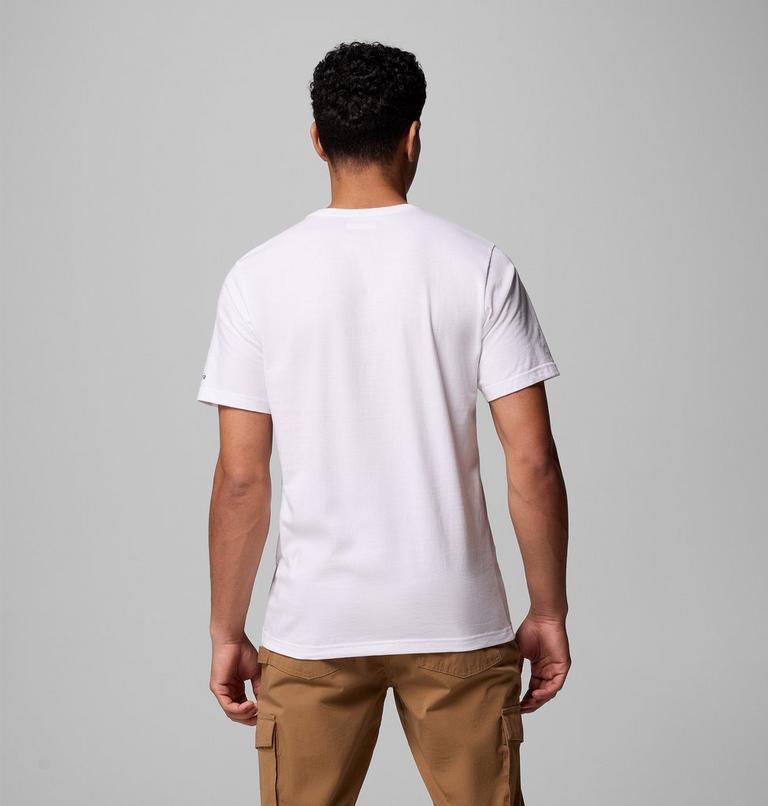 Camiseta con logotipo de temporada CSC para hombre, Color: White, Waterscape, image 3