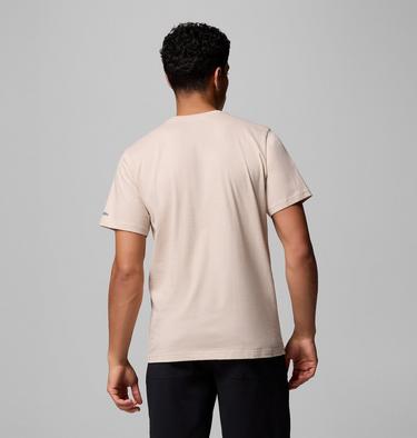 Men’s CSC Graphic Casual Organic Cotton T-shirt, Color: Dark Stone, Waterscape, image 3