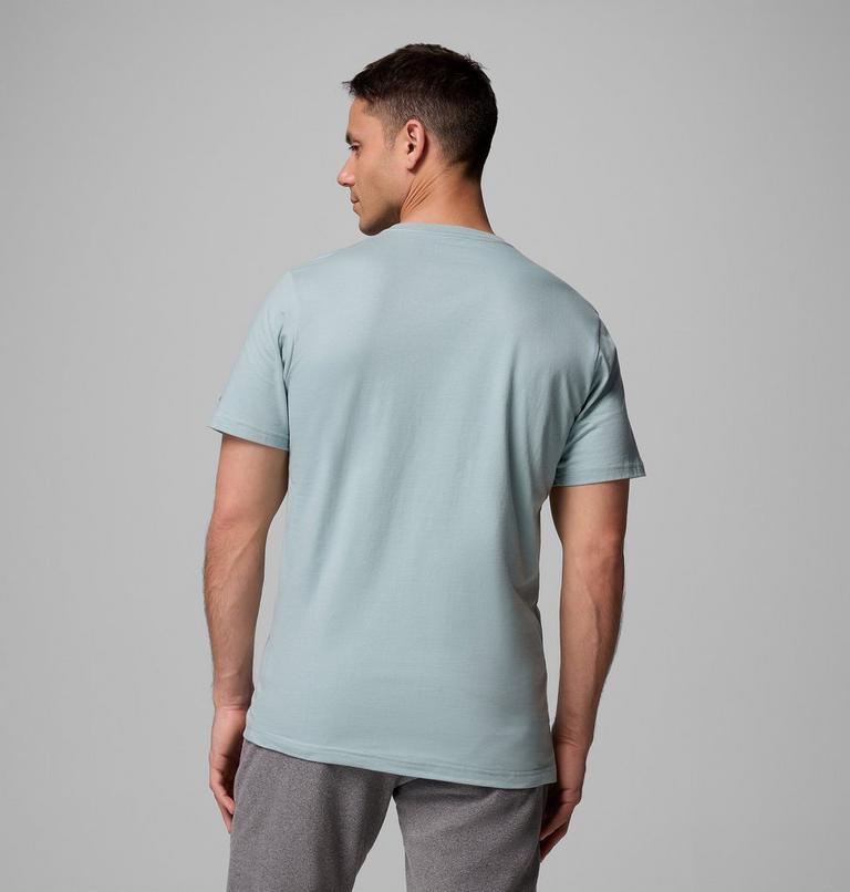 Camiseta con logotipo de temporada CSC para hombre, Color: Crushed Blue, Waterscape, image 3