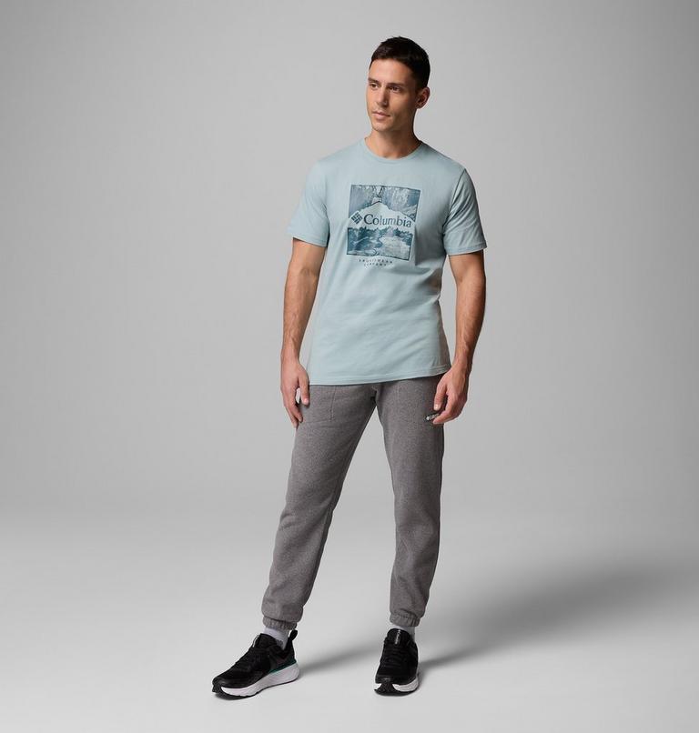 Camiseta con logotipo de temporada CSC para hombre, Color: Crushed Blue, Waterscape, image 2