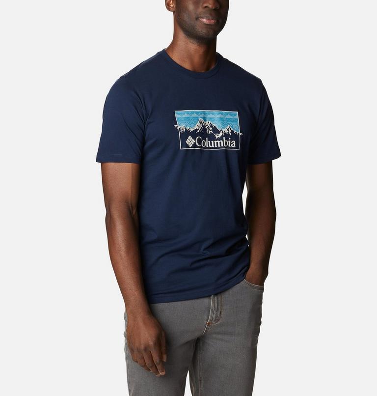 CSC Seasonal Logo Tee | 468 | XXL, Color: Collegiate Navy, Checkered Range Graphic, image 5
