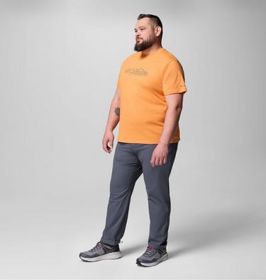 Men’s CSC Seasonal Logo Casual Organic Cotton T-shirt - Extended Size, Color: Koi, Branded Peaks, image 2