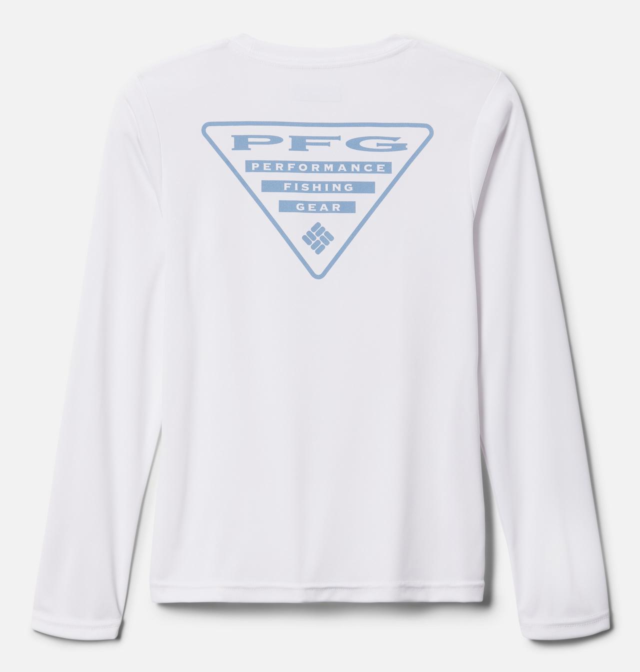Boys' PFG Terminal Tackle™ Triangle Logo Long Sleeve Shirt 2