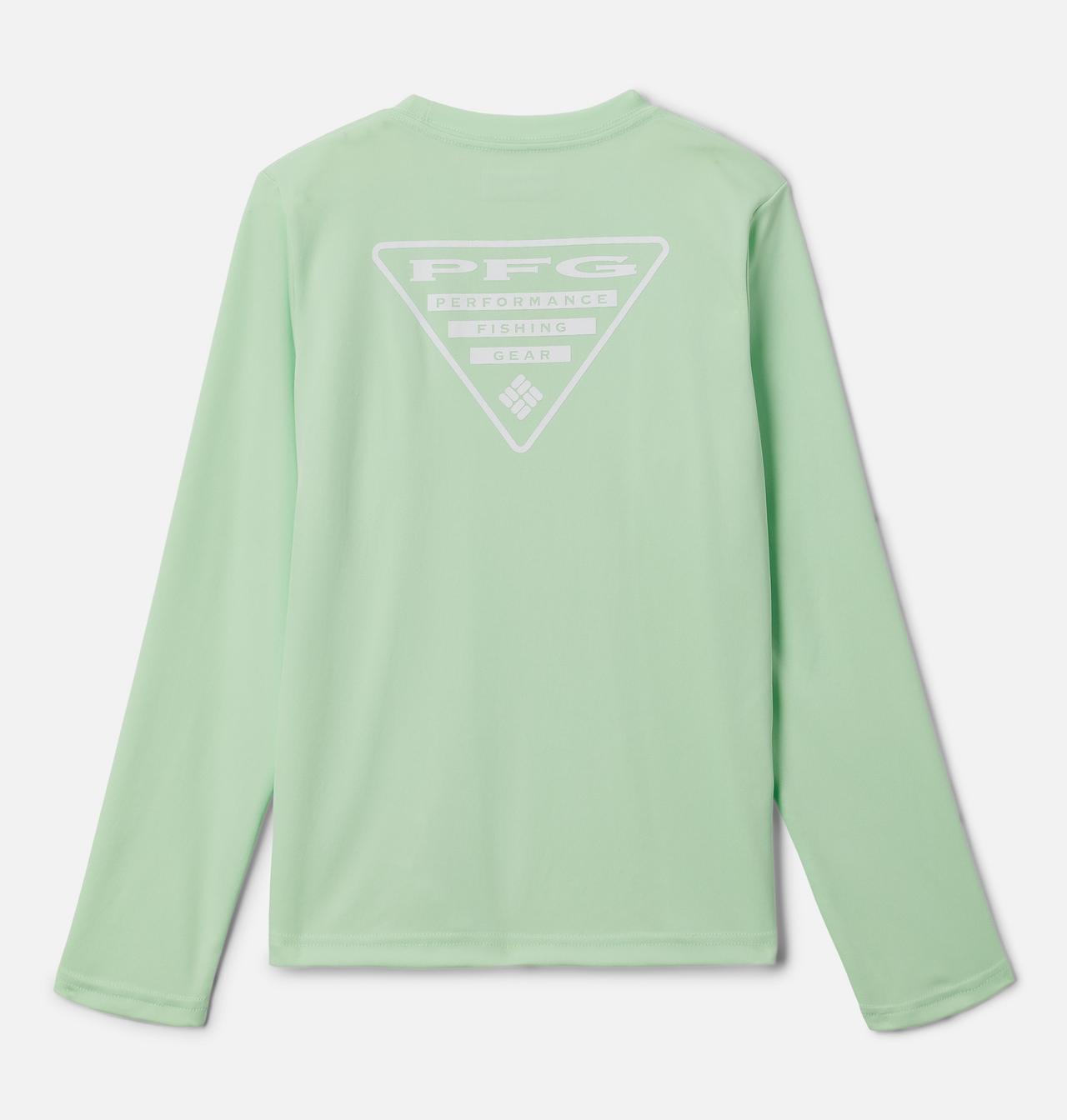 Boys' PFG Terminal Tackle™ Triangle Logo Long Sleeve Shirt 2