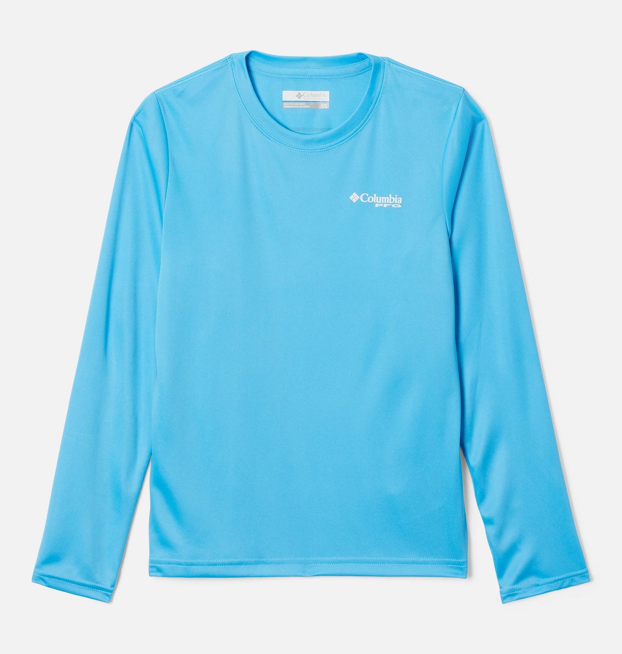 Boys' PFG Terminal Tackle™ Triangle Logo Long Sleeve Shirt 1