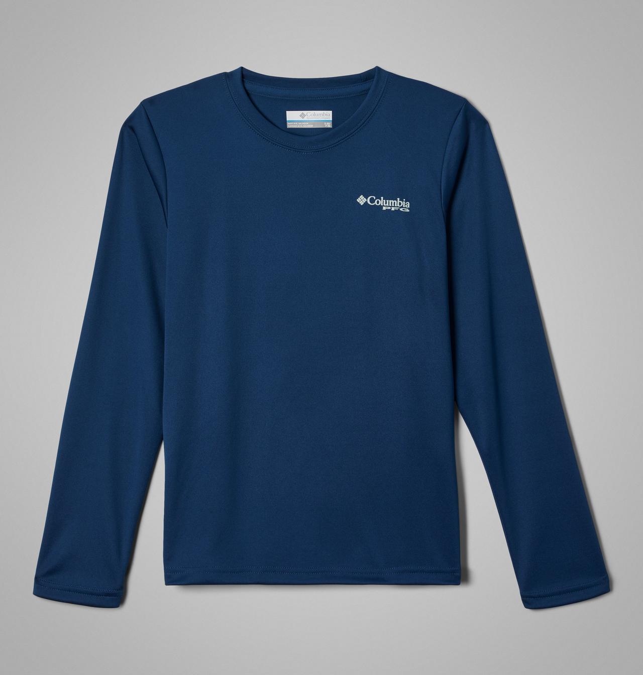 Boys' PFG Terminal Tackle™ Triangle Logo Long Sleeve Shirt 1
