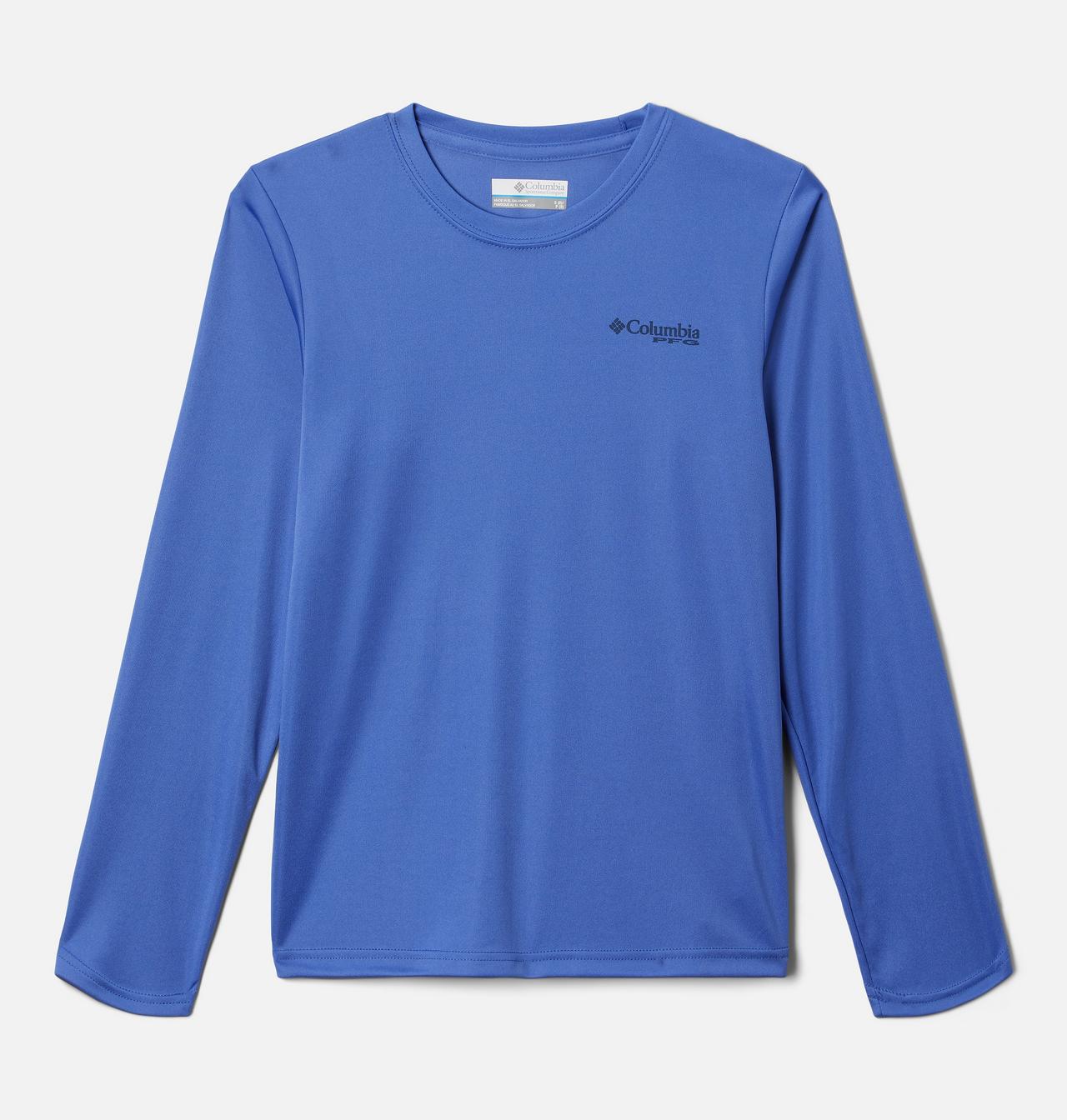 Boys' PFG Terminal Tackle™ Triangle Logo Long Sleeve Shirt 1