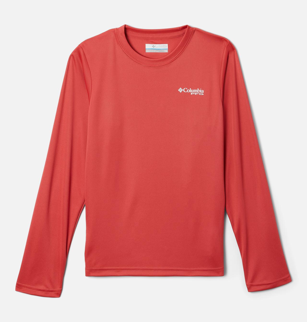 Boys' PFG Terminal Tackle™ Triangle Logo Long Sleeve Shirt 1