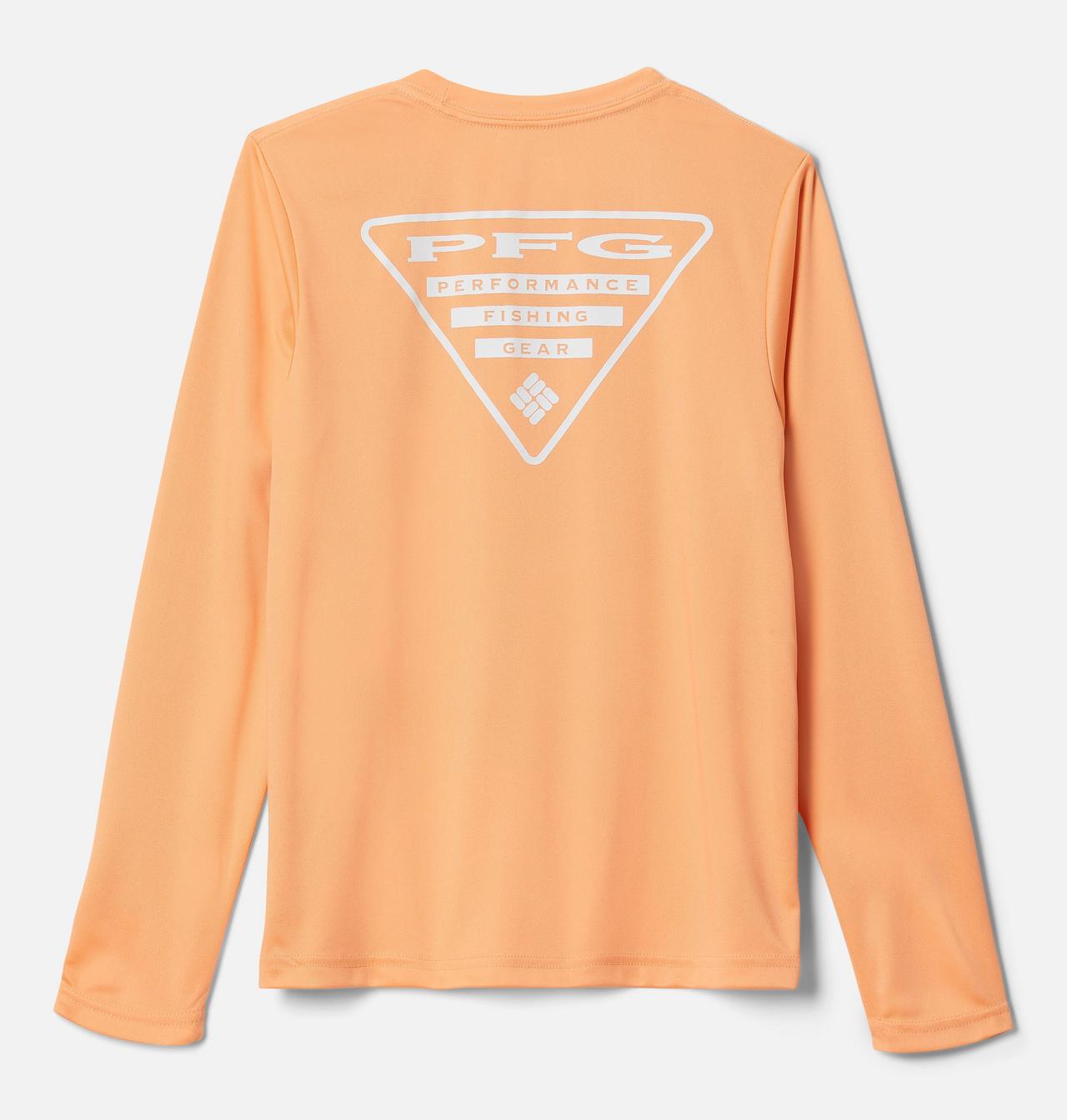 Boys' PFG Terminal Tackle™ Triangle Logo Long Sleeve Shirt 2