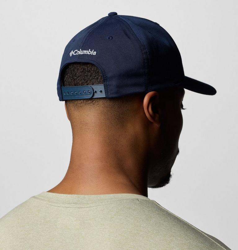 Lost Lager 110 Snap Back, Color: Collegiate Navy, Scenic Moose, image 4