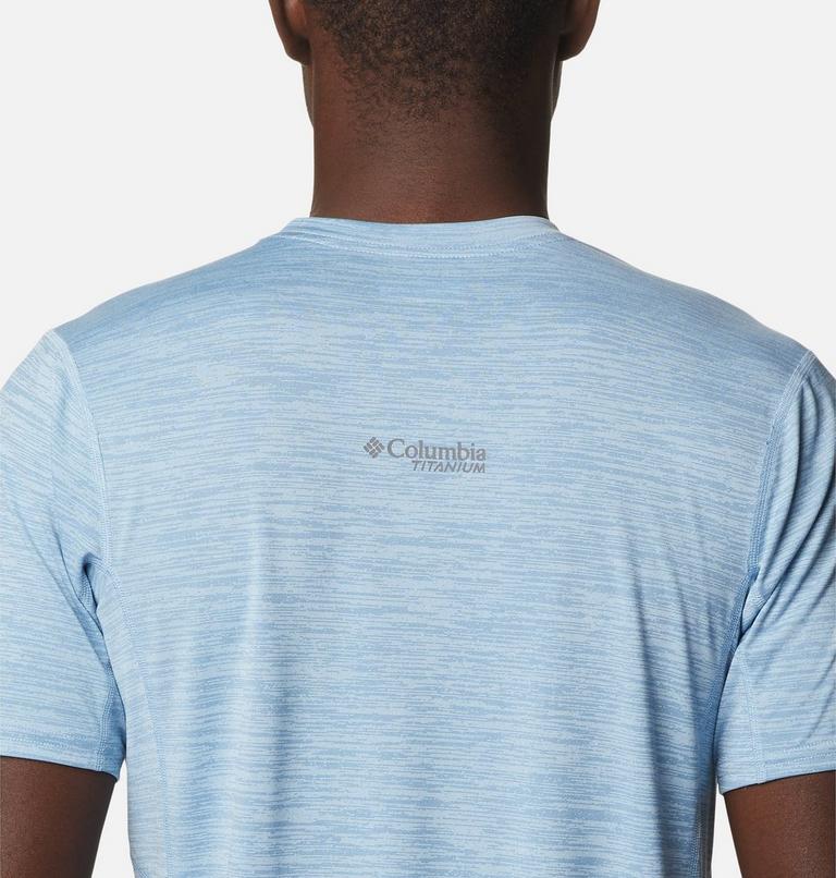 Men’s Titan Pass Technical T-Shirt, Color: Jet Stream, CSC Titanium Graphic, image 5