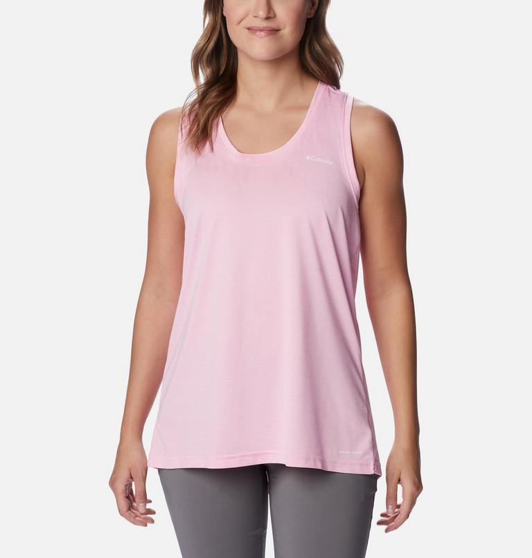 Women's Columbia Hike Tank, Color: Wild Rose Heather, image 1